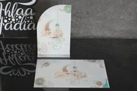 استاند اكريلك بي عبارة كل عام وانتم بخير لون ابيض