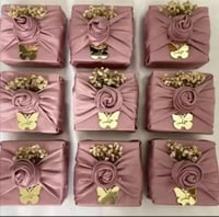 مجموعة (12) شنطة اكسسوارات فارغه مع التنسيق ولوجو...