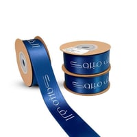 شرائط ساتان بعبارة "الف مبروك" اللون ازرق