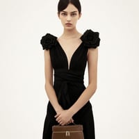 Thea Top Handle Bag - Brown