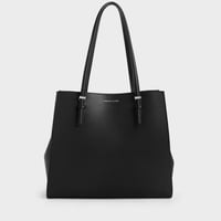 حقيبة سانسا توت باق - سوداء