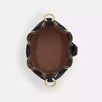 Mini Bucket Bag In Signature Canvas