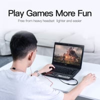 وصلة صوت AUX تحويل الى مدخليين