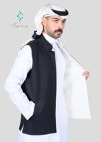 سديري دبل فيس أبيض مع أسود