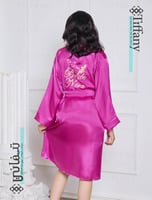 روب عروس كلاسك فوشي