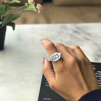 خاتم ملكي فضة