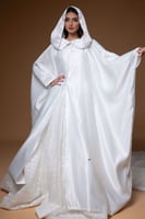 عباية عروس ساده