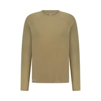 ملابس نوم رجالية باكمام طويلة - زيتي فاتح