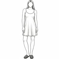 ملابس نوم نسائية قميص نوم انيق - زهري فاتح