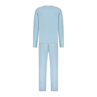 ملابس نوم رجالية باكمام طويلة - ازرق سماوي