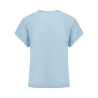 ملابس نوم نسائية باكمام قصيرة - ازرق سماوي