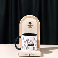 كوب عزنا بطبعنا + بروش