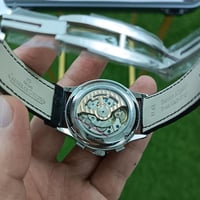 ساعة جيجر master control جلد أسود