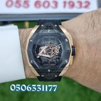 ساعه هوبلت بيق بانق سانق بلو