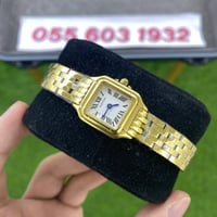 ساعة كارتير بانثر ذهبي ميني