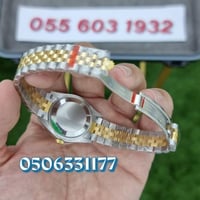 ساعة رولكس ديت جست ماستر ستيل ذهبي | 31 ملم