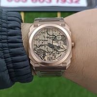 ساعة بولغاري أوكتو فينيسيمو روز قولد