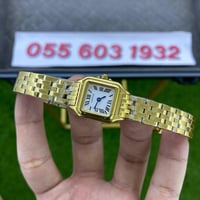 ساعة كارتير بانثر ذهبي ميني