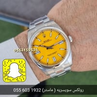 ساعة رولكس بربتشوال رجالي - اويستر رولكس ماستر كوا...