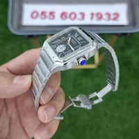 ساعة كارتير سانتوس دو رجالية - تصميم فاخر