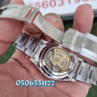 ساعة رولكس دايتونا بلاتيني ماكينة مكشوفة