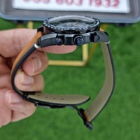 ساعة اوميغا سبيد ماستر كرونوغراف جلد بني