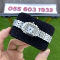 ساعة كارتير بانثر فضي ميني