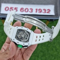 ساعة ريتشارد ميل أبيض رجالية