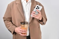 BRADPARK مسكة جوال من براد بارك تدعم الماج سيف - ل...