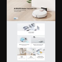 Xiaomi شاومي مكنسة روبوتية ذكية S10 تكنس وتمسح مع...