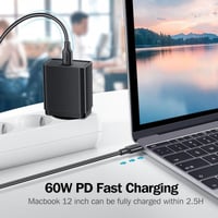 UGREEN سلك شاحن يوجرين من USB-C إلى USB-C بطول 3م...