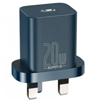 Baseus راس جداري بيسوس 20 واط منفذ تايب سي ازرق =...