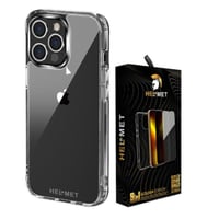 HELMET بكج حمايه متكامل 8 * 1 ايفون 11برو ماكس هيل...