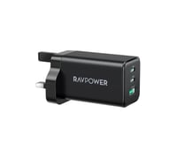 RAVPOWER راف باور شاحن جداري بايونير 65 واط منفذين...