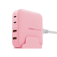 MOMAX = شاحن سطح المكتب من موماكس = 70 واط مخرجين...