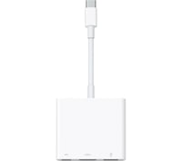Apple محول USB-C رقمي AV متعدد المنافذ ابيض = 1901...