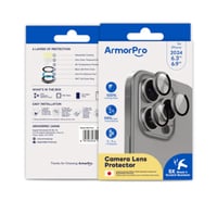 ArmorPro Camera Lens Protector Gray for iPhone 16...