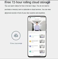 شاومي - جرس باب شاومي الترا كلير بدقة 2K وبسعة 520...