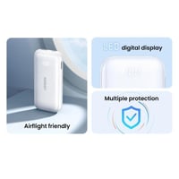 UGREEN شاحن متنقل بمنفذ PD ومنفذ USB 10000MAH رذاذ...