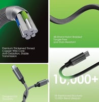 Oraimo كابل مغناطيسي من أورايمو USB-C إلى USB-C بط...