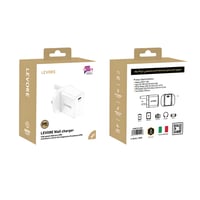 LEVORE ليفوري شاحن جداري 25 واط منفذ PD - أبيض = 6...