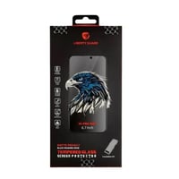 Liberty Guard شاشة حماية ايفون 15 برو ماكس بحواف س...