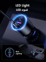 UGREEN = شاحن سيارة ماك بوك 130 واط من يوجرين، شاح...