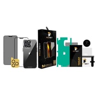 HELMET بكج حمايه متكامل 8 * 1 ايفون 11برو ماكس هيل...