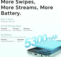 HONOR هونر هاتف ذكي X6c ثنائي شرائح الاتصال بذاكرة...