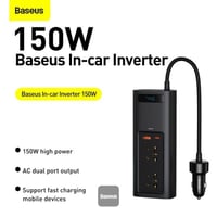 Baseus توصيلة سيارة بيسوس بقوة 150 واط و220 فولت ب...