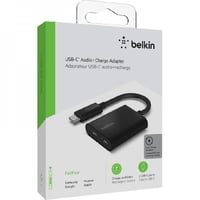 belkin وصلة بيلكن تايب سي منفذين للايباد - اسود =...