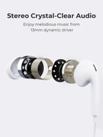 Aukey أوكي سماعات أذن سلكية EP-CC1 Trail Play/أبيض...