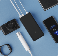 Xiaomi باور بانك شاومي 18 وات 30000 مللي أمبير اسو...