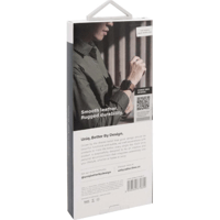 NIQ MONOS 2-IN-1 APPLE WATCH STRAP WITH HYBRID CAS...